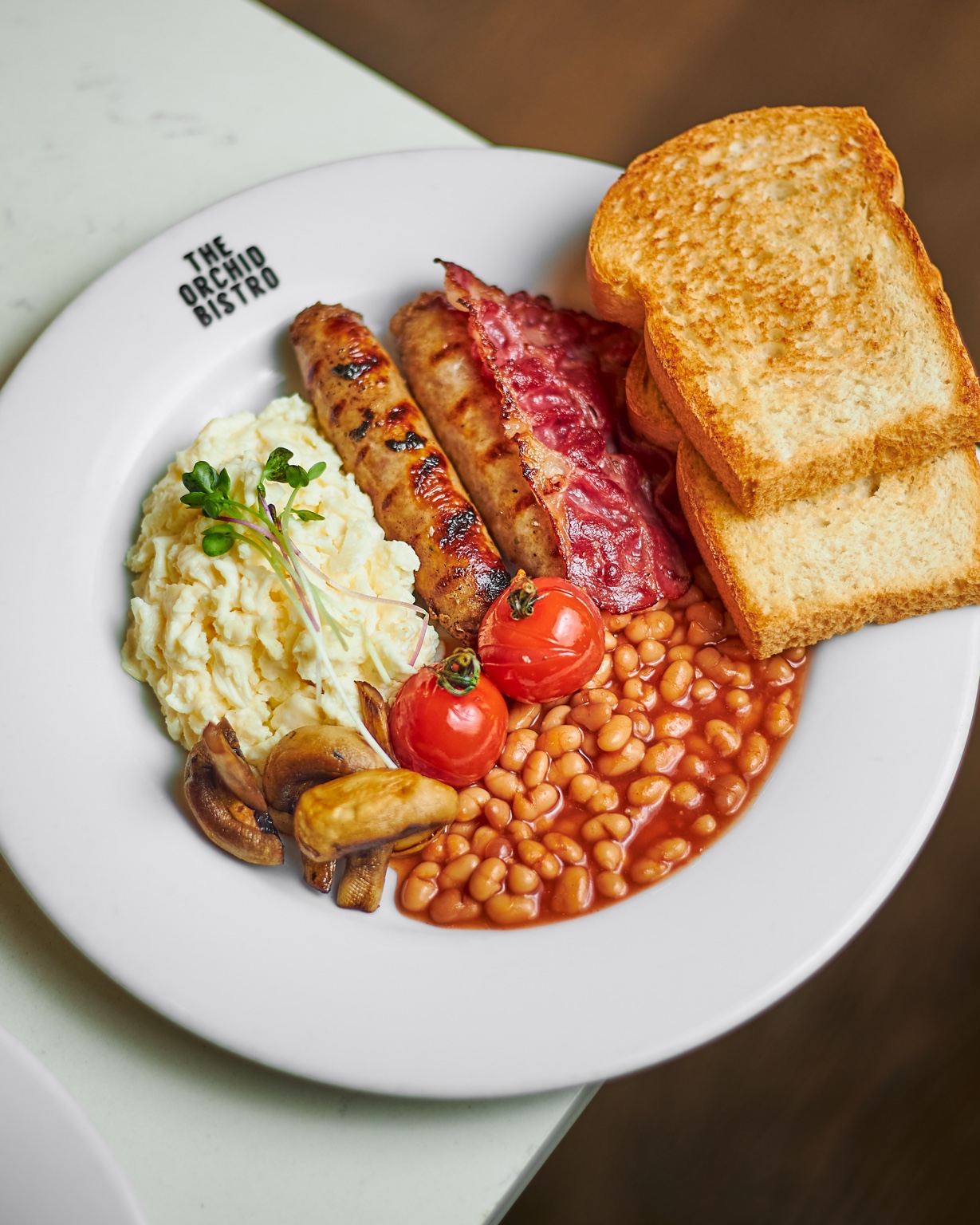 Breakfast at The Orchid Bistro